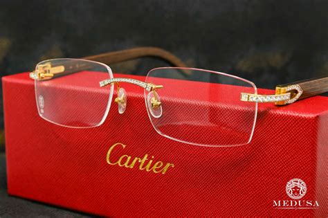 cheap mens cartier frames|men's cartier glasses with diamonds.